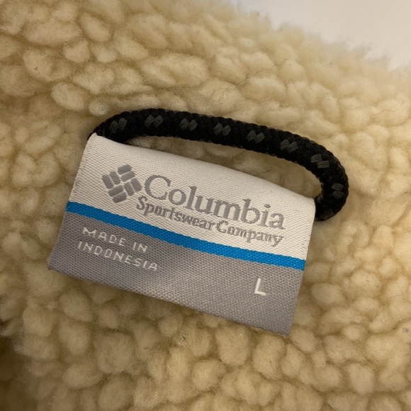 Columbia South Canyon coat faux Sherpa lining womens olive green jacket large - Picture 11 of 16